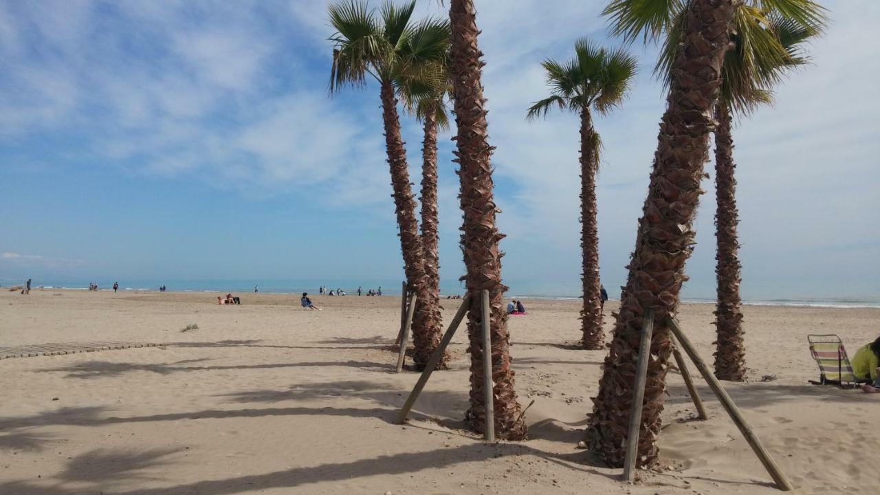 Apartamento Con Preciosas Vistas Al Mar,Wifi Y Piscina De Temporada Canet d'En Berenguer Zewnętrze zdjęcie